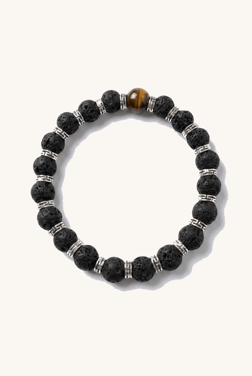 Single Tahitian Pearl & Stone Bracelet